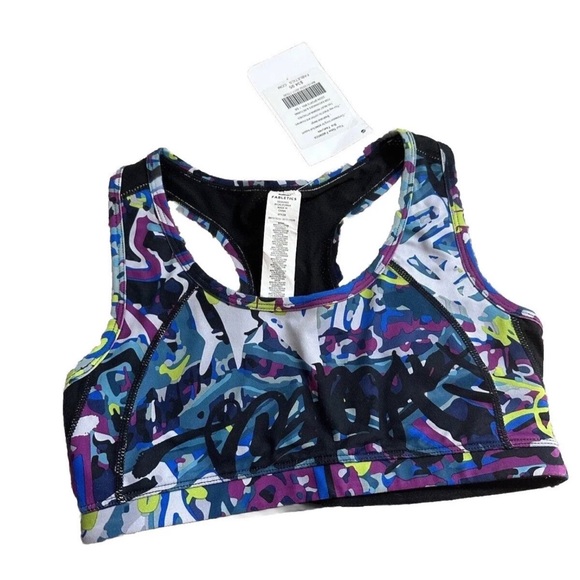 Fabletics Colorful Women's Sports Bra - Picture 1 of 7